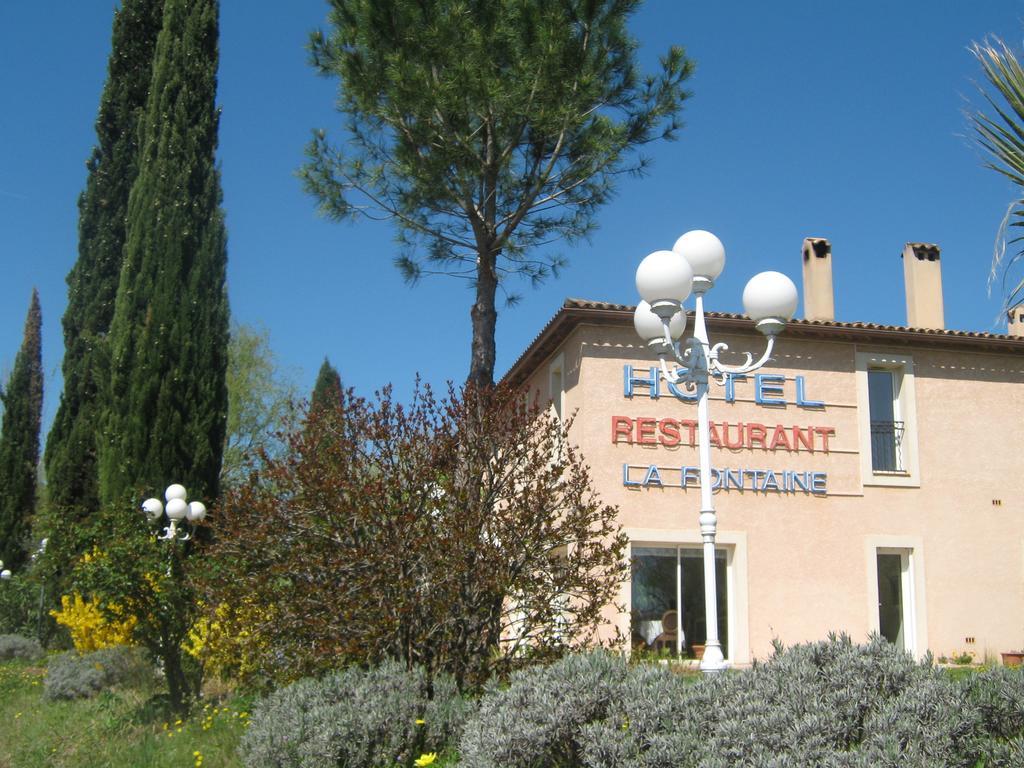 Hotel La Fontaine Vidauban Exterior foto