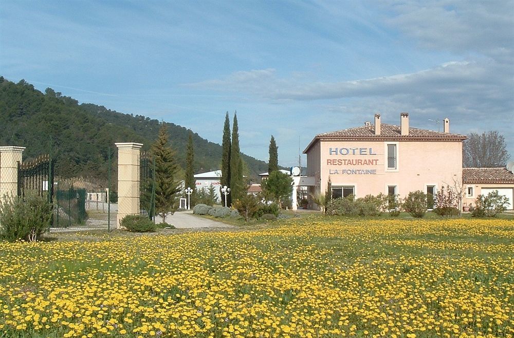 Hotel La Fontaine Vidauban Exterior foto