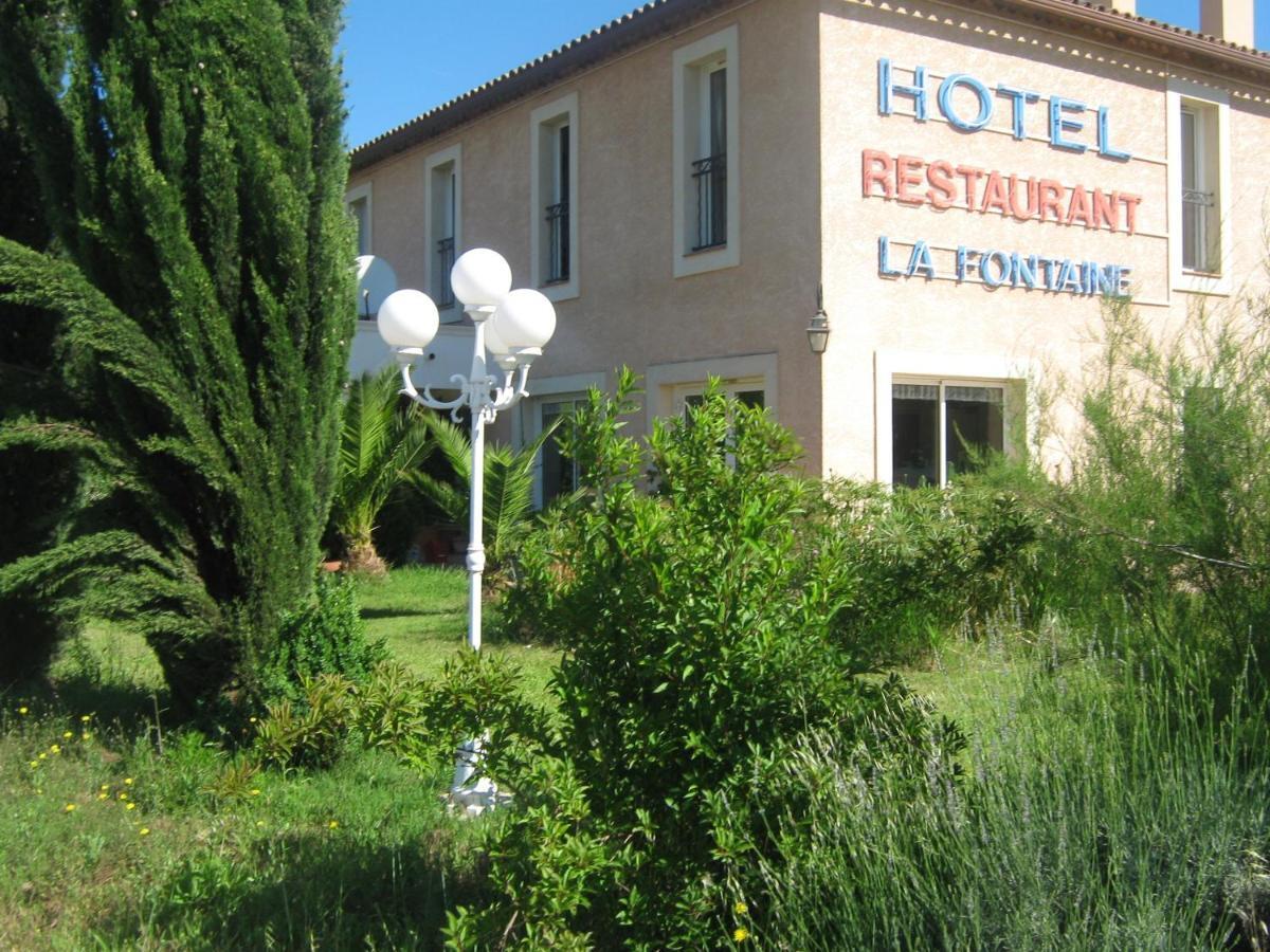 Hotel La Fontaine Vidauban Exterior foto